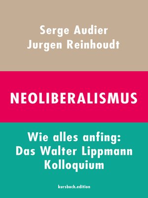 cover image of Neoliberalismus